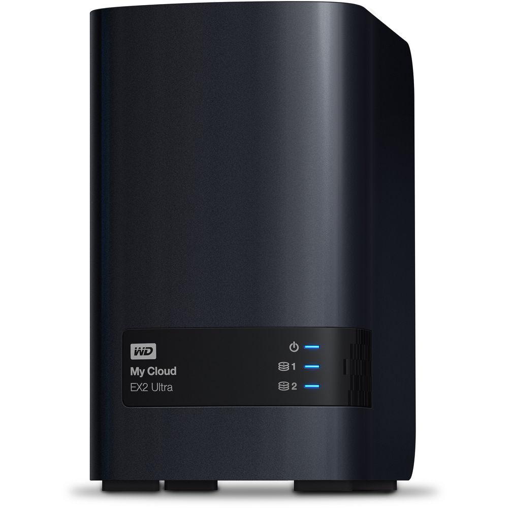 WD 12TB My Cloud EX2 Ultra 2-Bay Personal Cloud Storage Server
