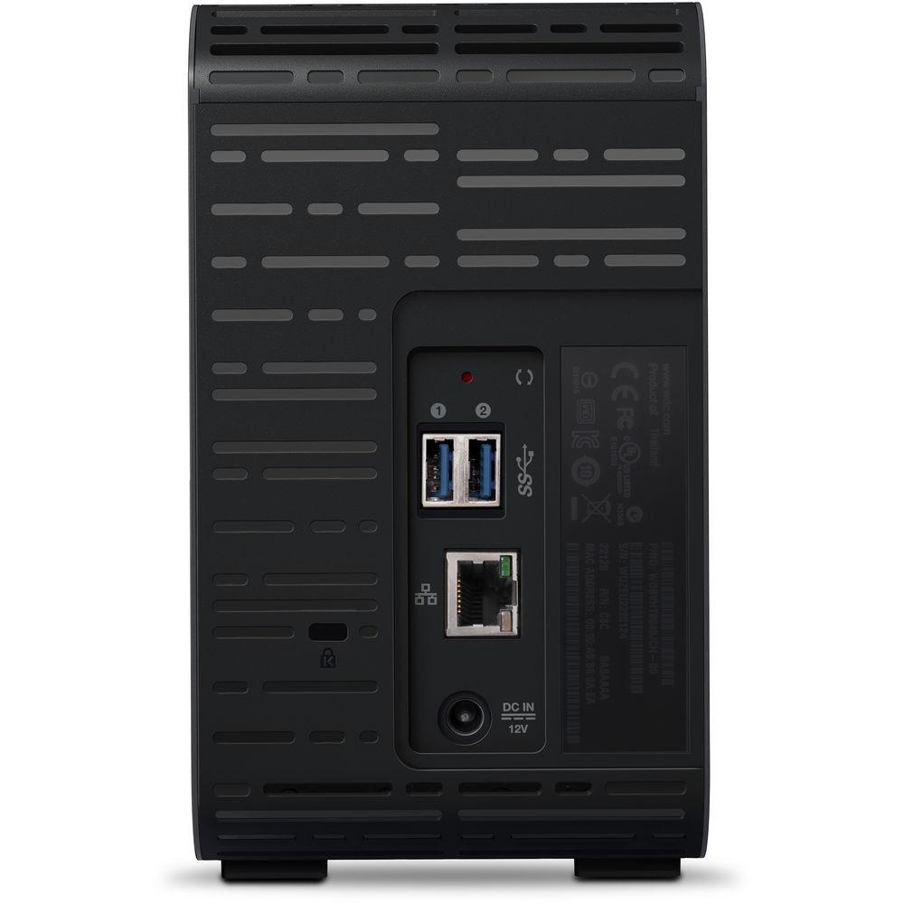 WD 12TB My Cloud EX2 Ultra 2-Bay Personal Cloud Storage Server