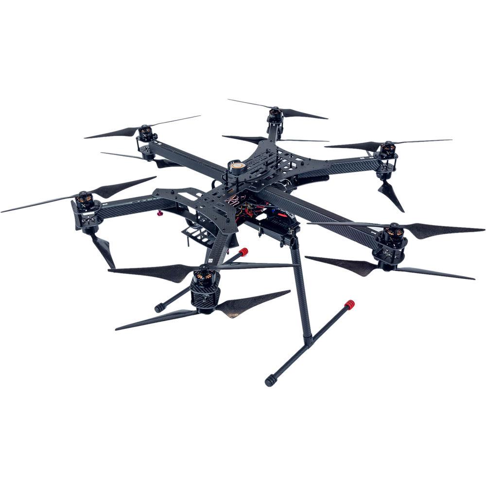 xFold rigs Mapper X12 Dodekacopter with 3-Axis Gimbal for GoPro Action Cameras