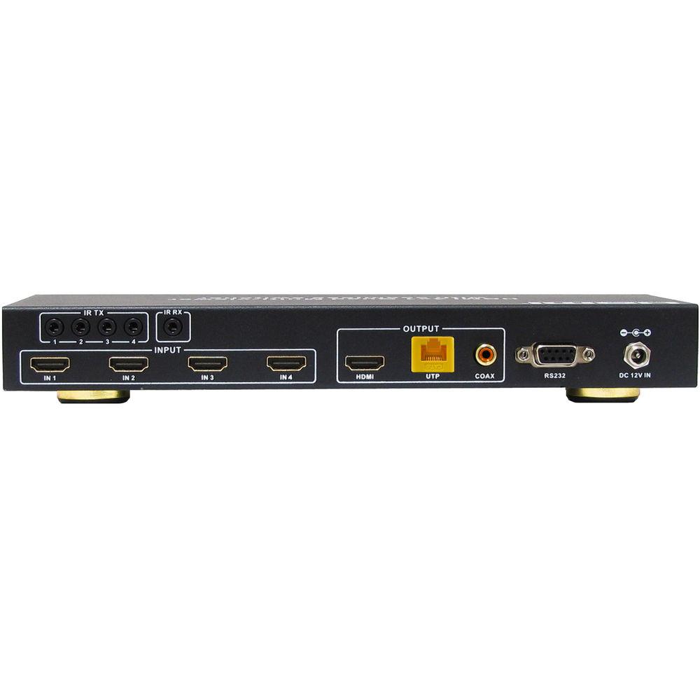 A-Neuvideo 4x1 HDMI Quad Screen Multi-Viewer & Seamless Switcher