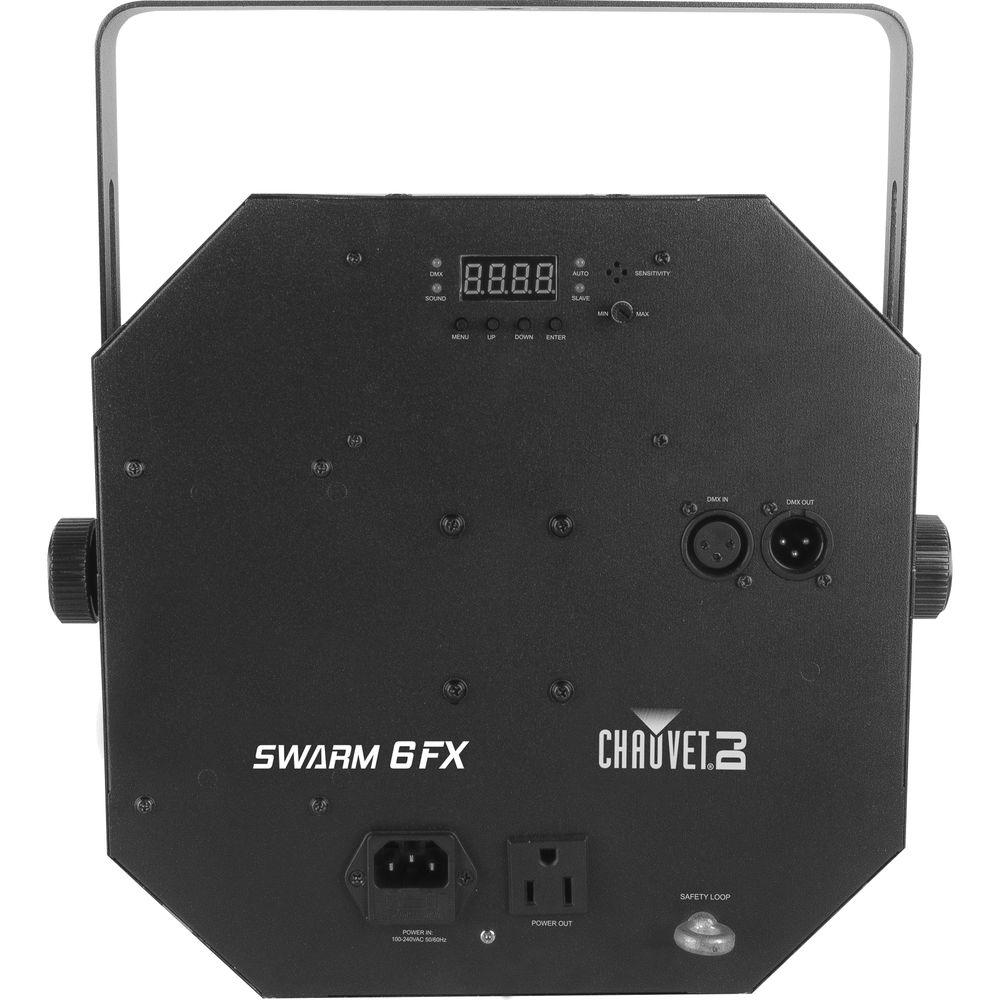 CHAUVET DJ Swarm Wash FX Derby Wash Laser Strobe Multi-Effects Fixture