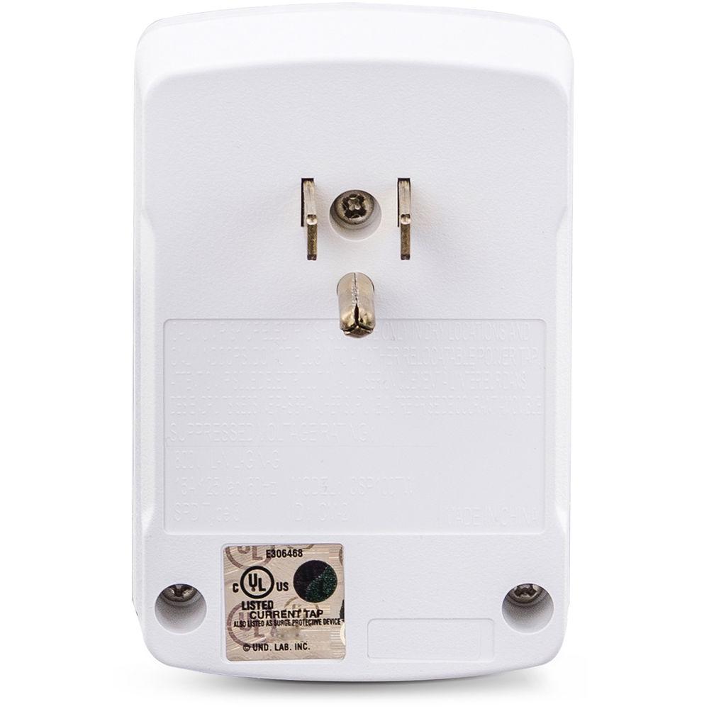 CyberPower CSB100W Single Outlet Wall-Tap Surge Protector