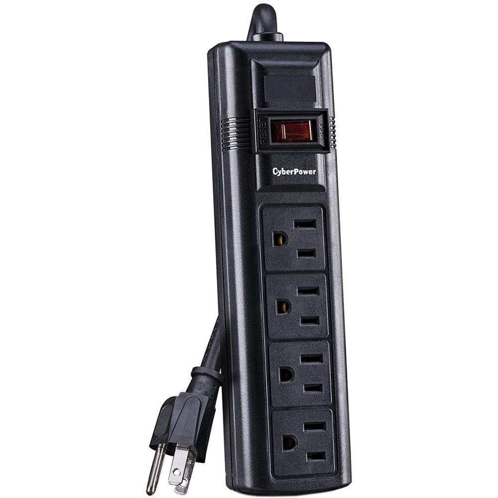 CyberPower CSB404 4-Outlet Essential Series Surge Protector
