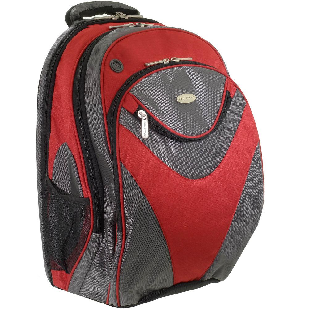 ECO STYLE Sports Vortex Checkpoint Friendly Backpack for 16.1" Laptop