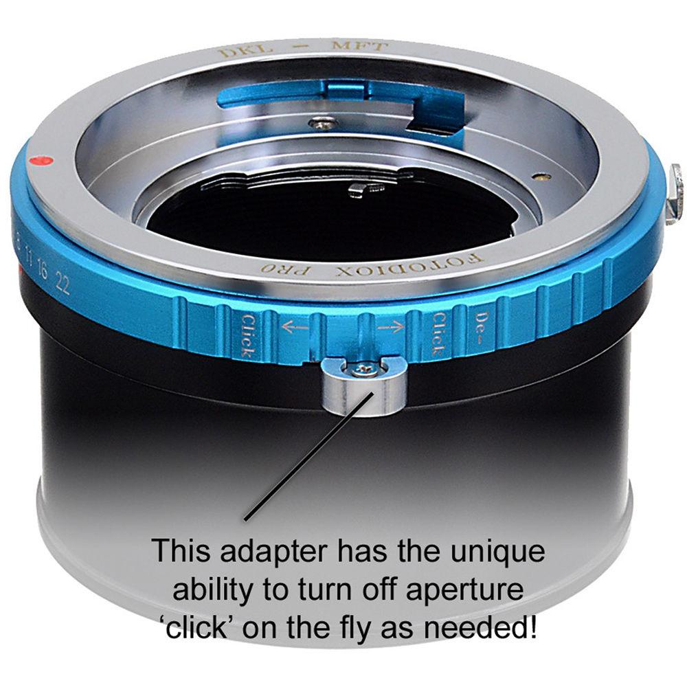 FotodioX Pro Lens Mount Adapter for Deckel Mount Lens to Micro Four Thirds Mount Camera