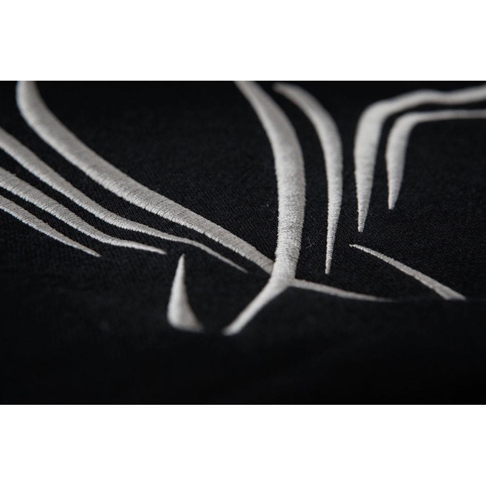 FREEFLY Zippered Hoodie with Front and Back Embroidery