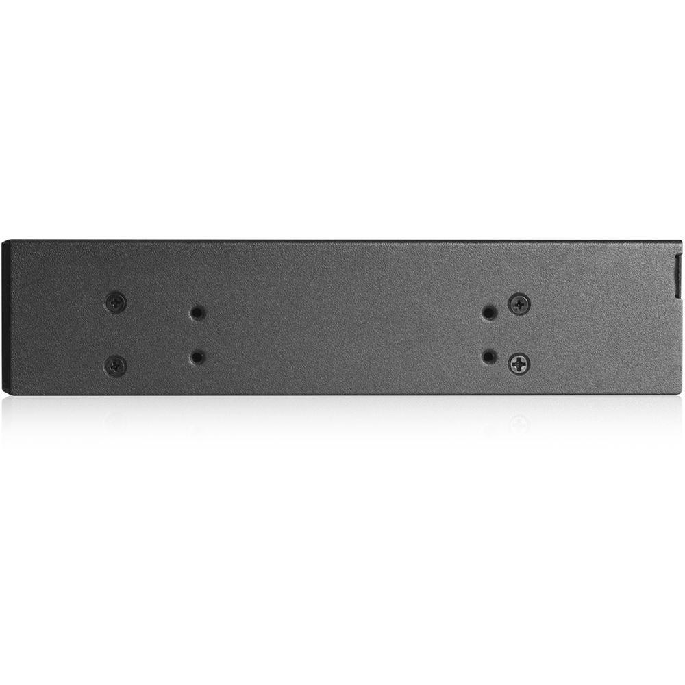 iStarUSA 5.25 to 3.5" SATA SAS 6 Gbps HDD Hot-Swap Rack with LCD