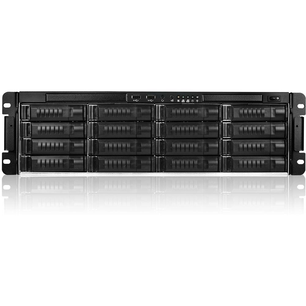 iStarUSA EX3M16 3 RU 16-Bay Storage Server Rackmount Chassis with 750W Redundant Power Supply