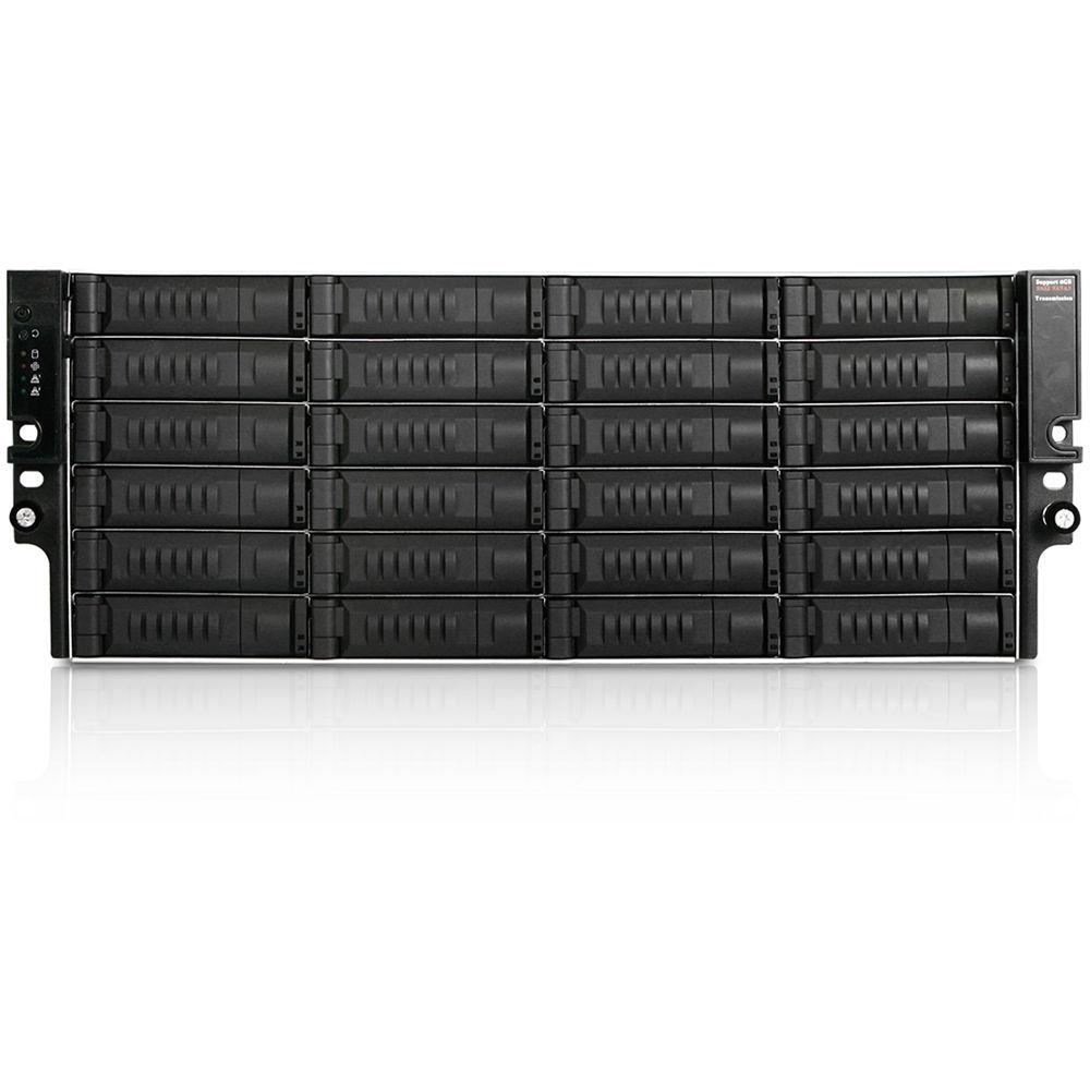 iStarUSA EX4M24 4 RU 24-Bay Storage Server Rackmount Chassis with 750W Redundant Power Supply