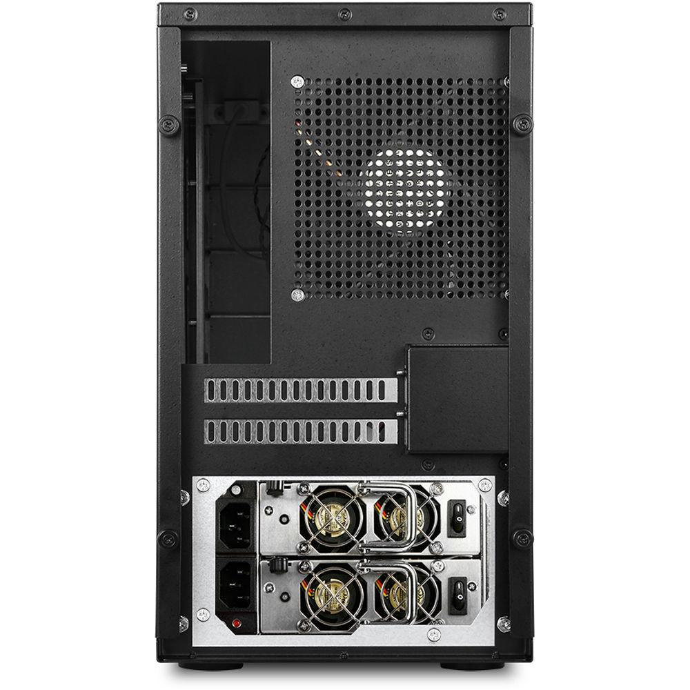 iStarUSA S-917 Compact 7x 5.25" Bay mini-ITX Tower with 500W Redundant Power Supply