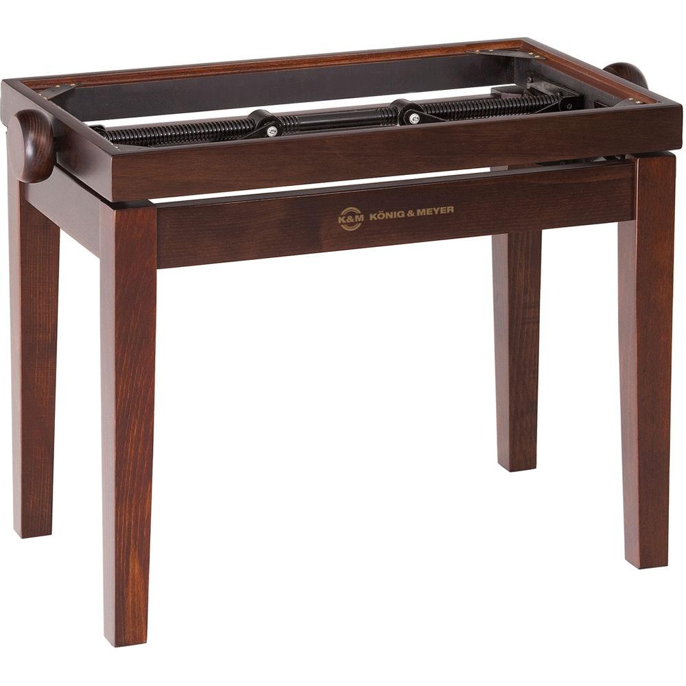 K&M 13720 Piano Bench Wooden Frame with Rosewood Matte Finish