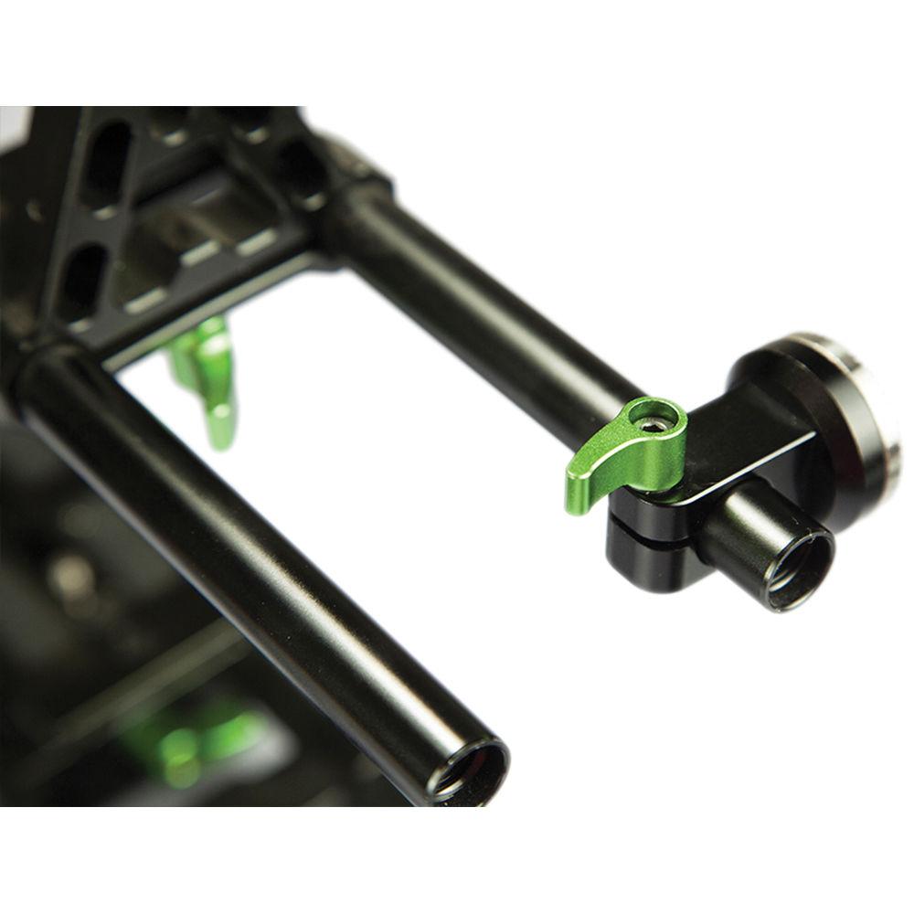 LanParte Single 15mm Rod Clamp with ARRI Rosette