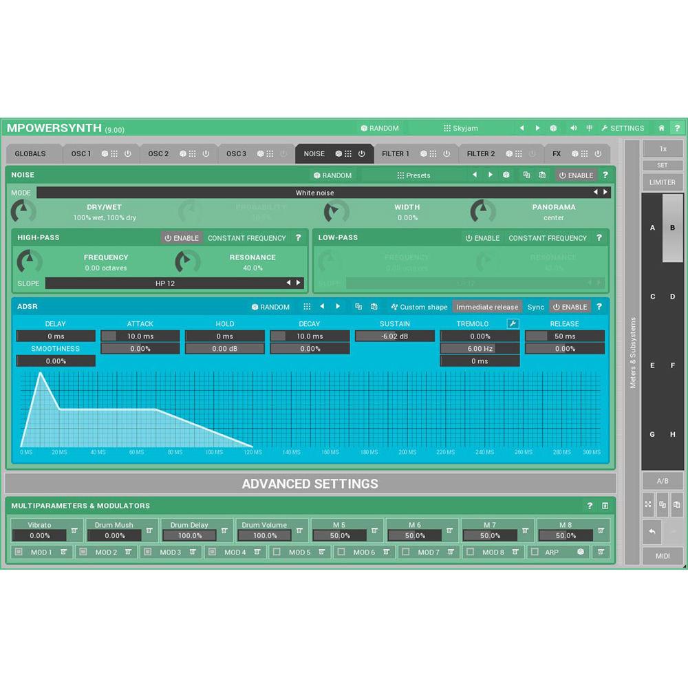 MeldaProduction MPowerSynth - Virtual Synthesizer