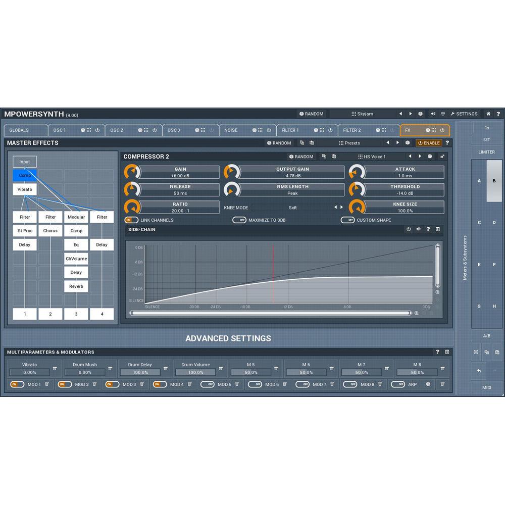 MeldaProduction MPowerSynth - Virtual Synthesizer