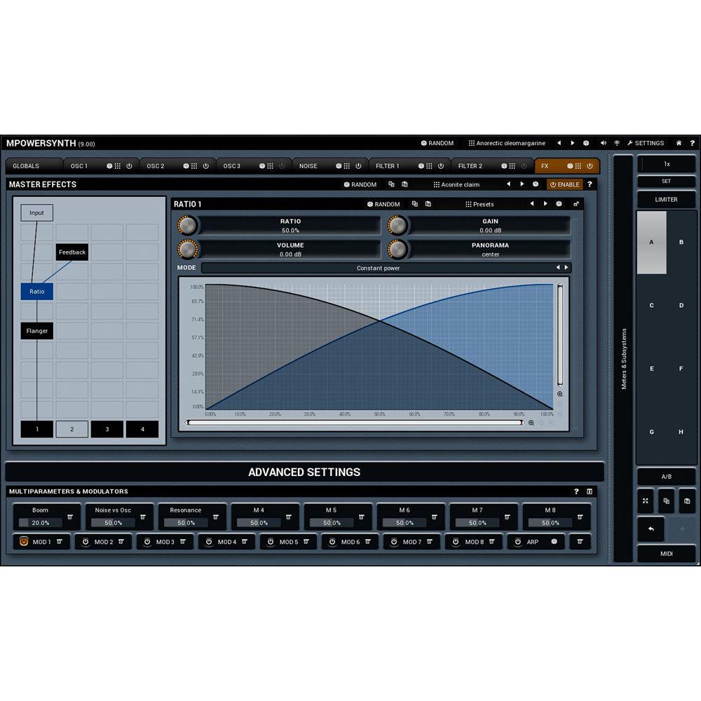 MeldaProduction MPowerSynth - Virtual Synthesizer