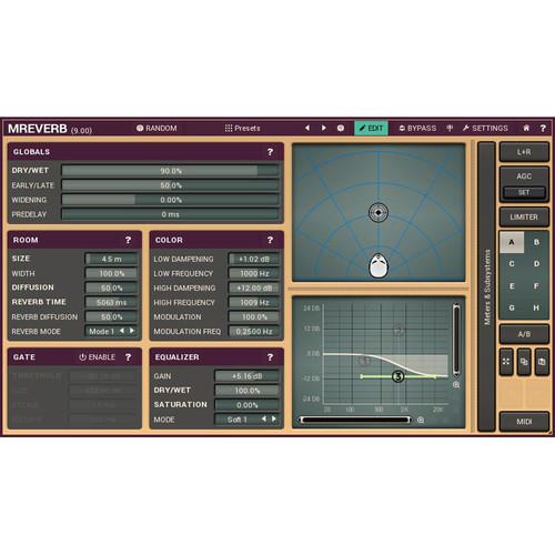 MeldaProduction MReverb - Reverb Plug-In