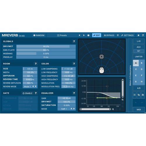 MeldaProduction MReverb - Reverb Plug-In