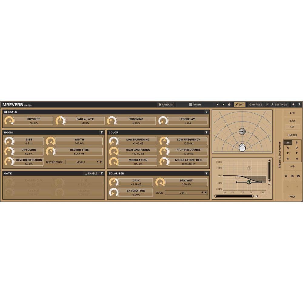 MeldaProduction MReverb - Reverb Plug-In