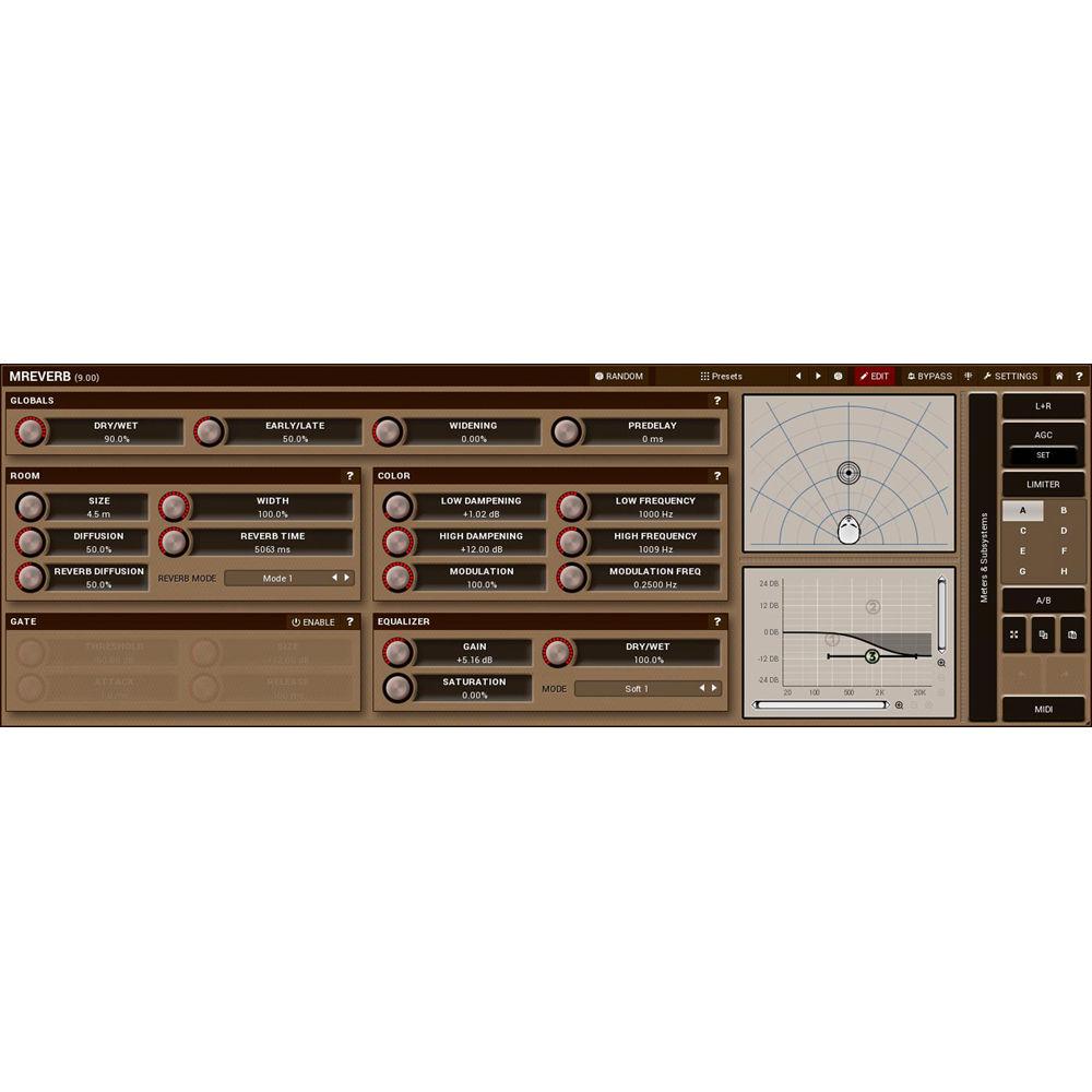MeldaProduction MReverb - Reverb Plug-In