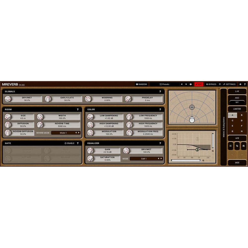 MeldaProduction MReverb - Reverb Plug-In
