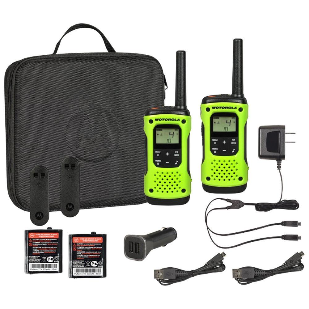 Motorola T605 H20 Two-Way Radio with Carrying Case