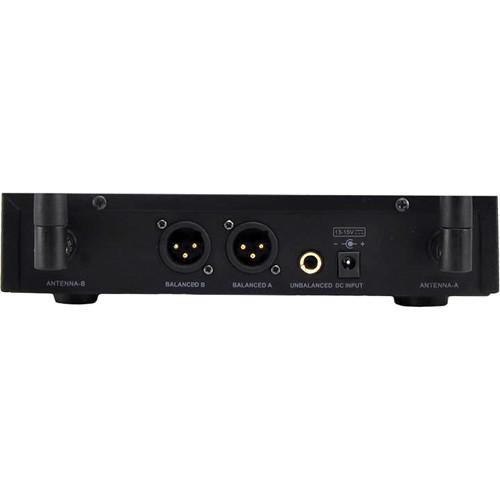 Pyle Pro PDWM3360 Dual Handheld UHF Wireless Microphone System