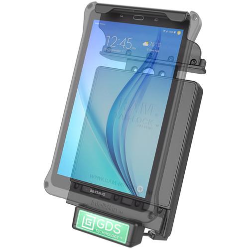 RAM MOUNTS GDS Locking Vehicle Dock for Samsung Galaxy Tab E 8.0 with IntelliSkin Sleeve