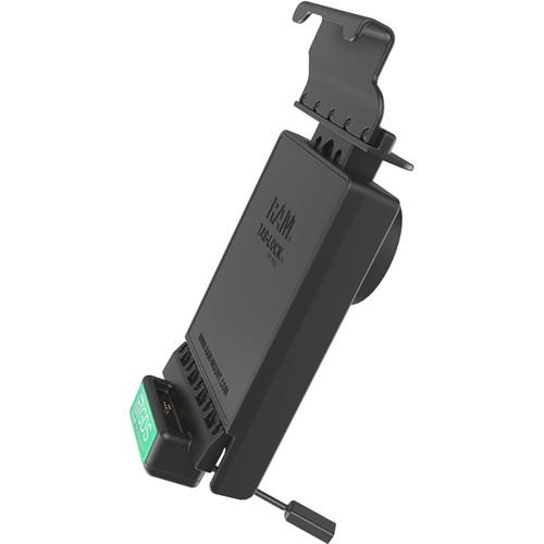 RAM MOUNTS GDS Locking Vehicle Dock for Samsung Galaxy Tab E 8.0 with IntelliSkin Sleeve