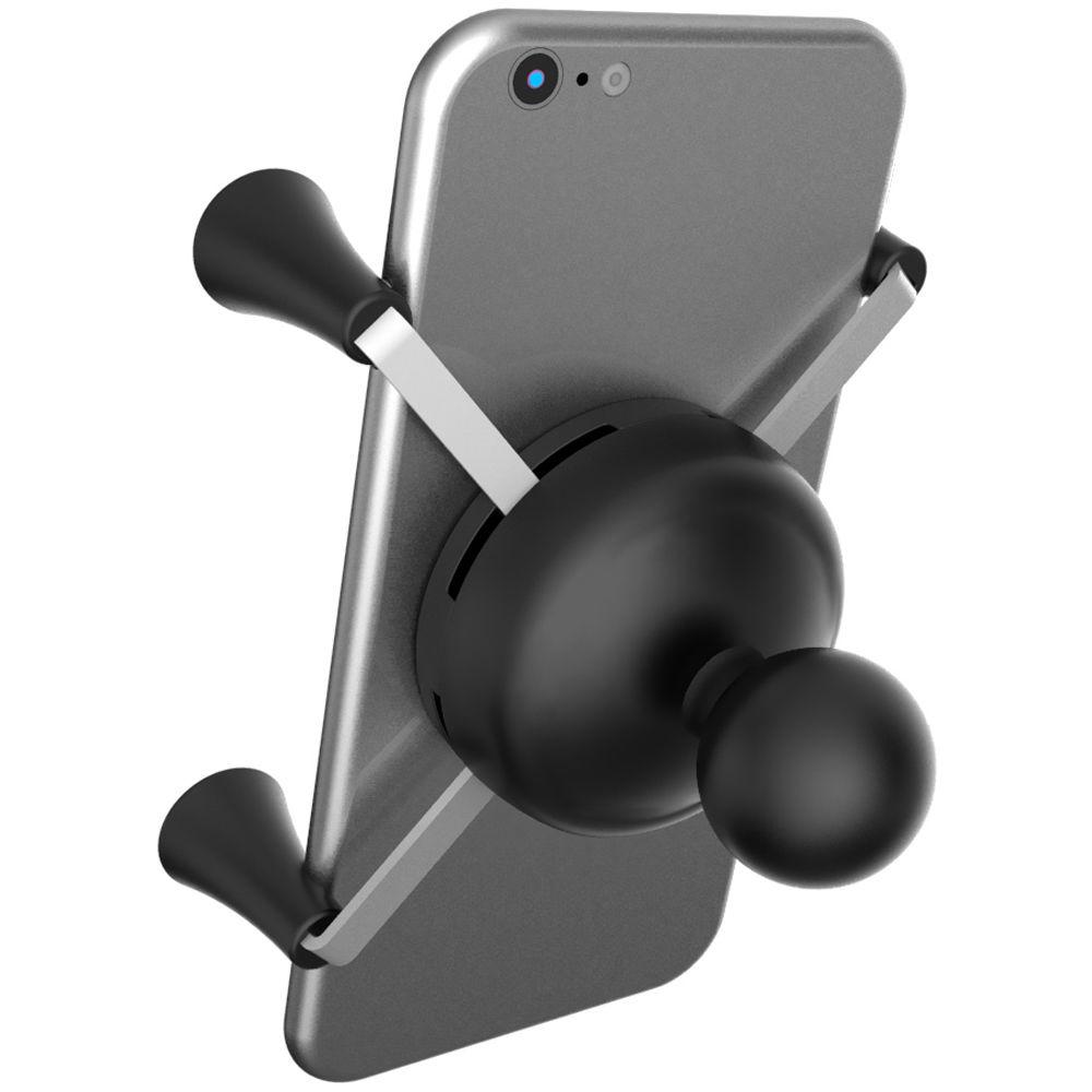 RAM MOUNTS Universal X-Grip Cradle with USB Type A Step Down Converter Charger