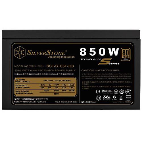 SilverStone Strider Gold S Series ST85F-GS Power Supply