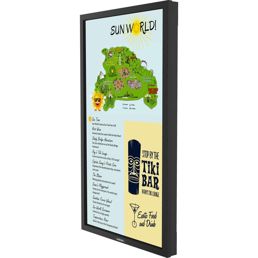 SunBriteTV Marquee Series 55" Outdoor Portrait Mode Digital Signage
