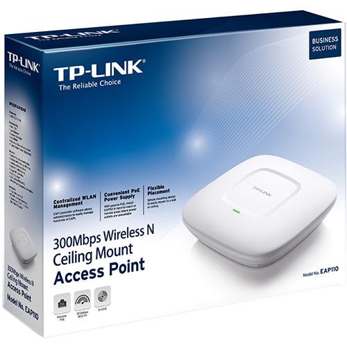TP-Link EAP110 Wireless-N300 Ceiling Mount Access Point