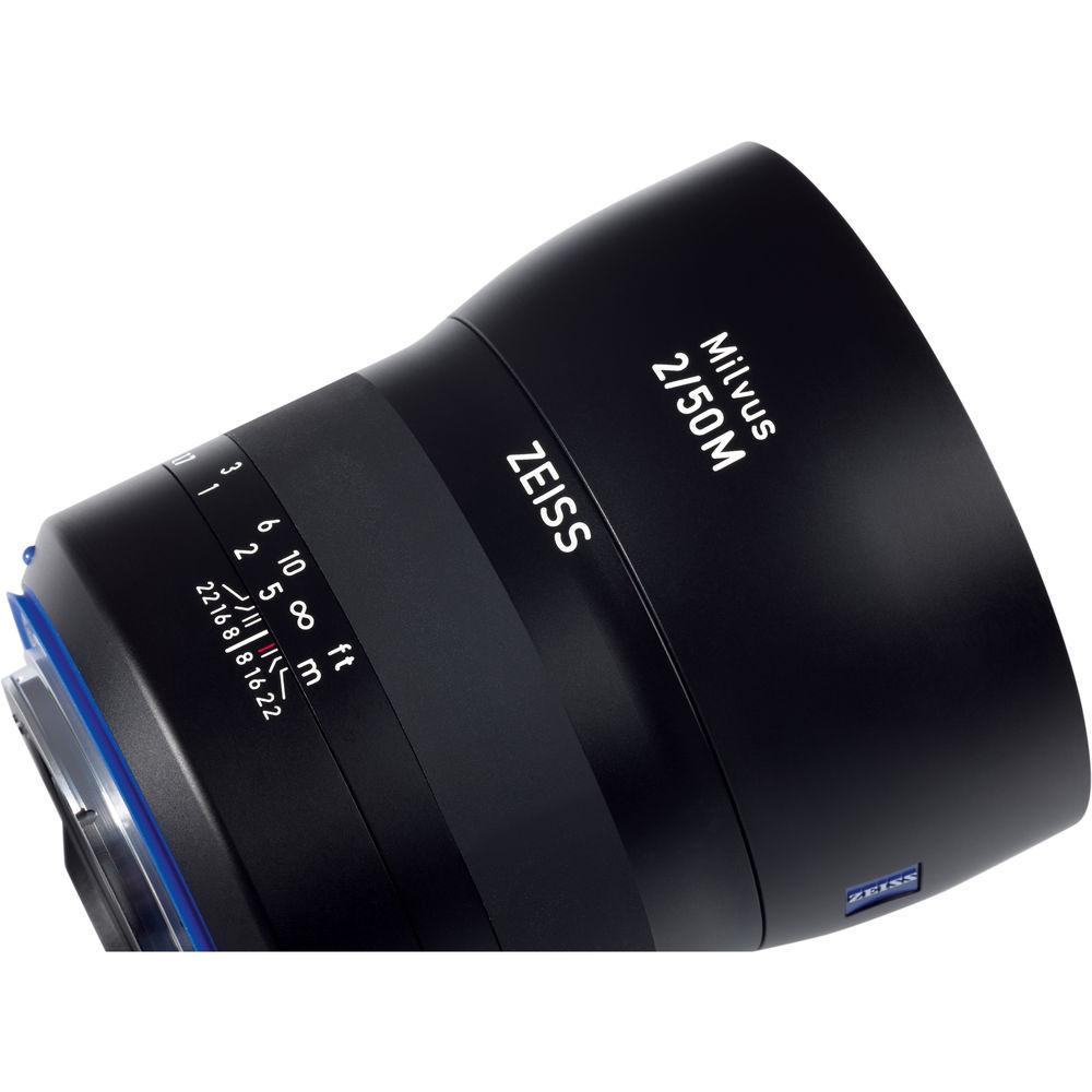 ZEISS Milvus 50mm f 2M ZE Macro Lens for Canon EF