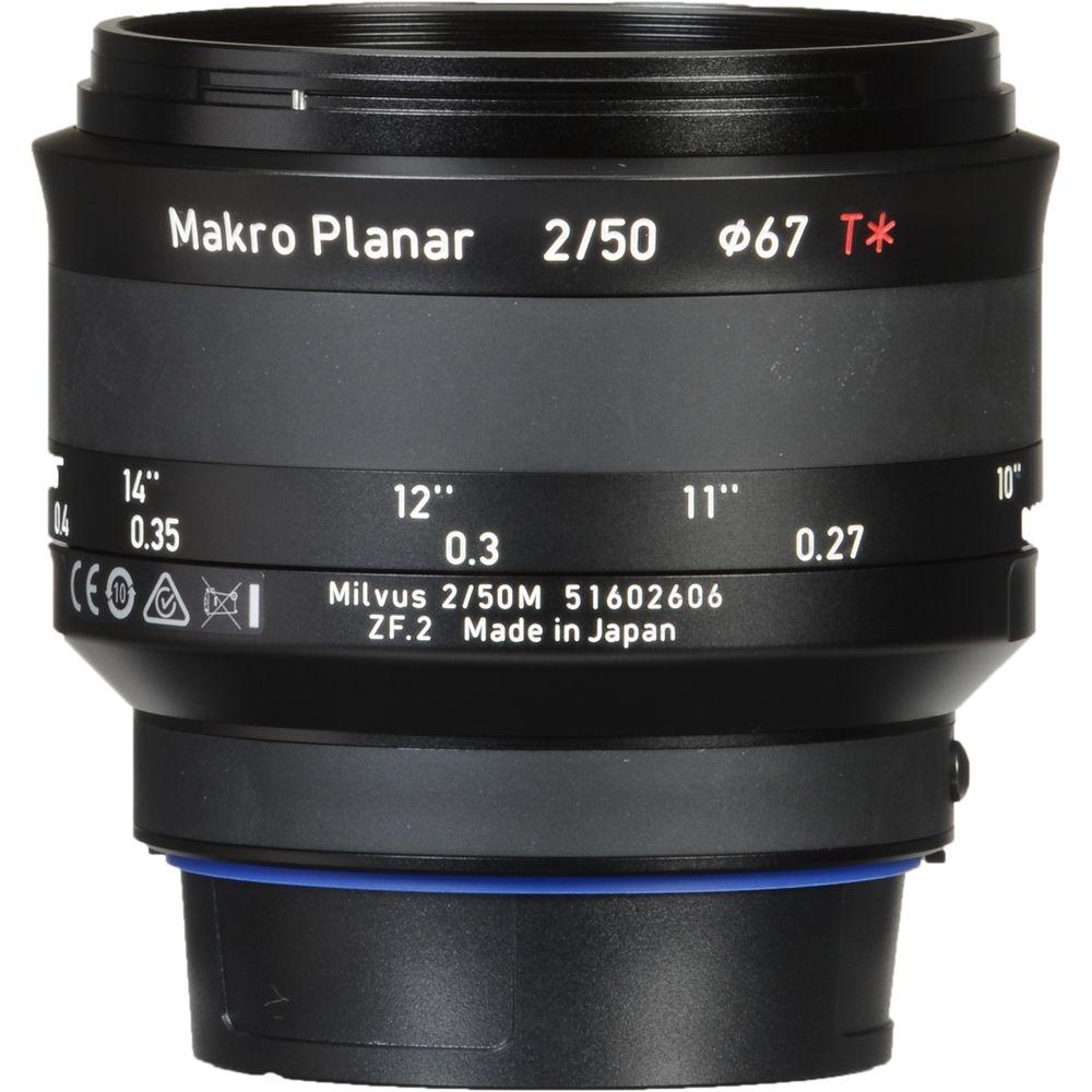 ZEISS Milvus 50mm f 2M ZE Macro Lens for Canon EF