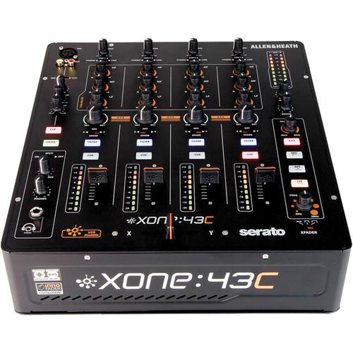 Allen & Heath XONE:43C - 4 1 Channel DJ Mixer with Soundcard
