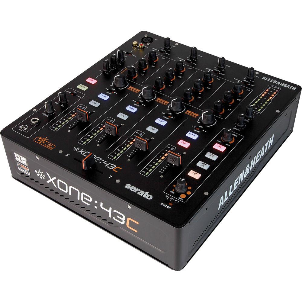 Allen & Heath XONE:43C - 4 1 Channel DJ Mixer with Soundcard