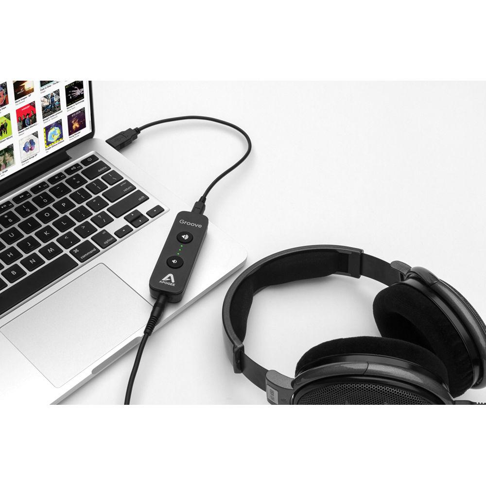Apogee Electronics Groove - 24-Bit 192 kHz USB DAC and Headphone Amplifier For Mac and PC