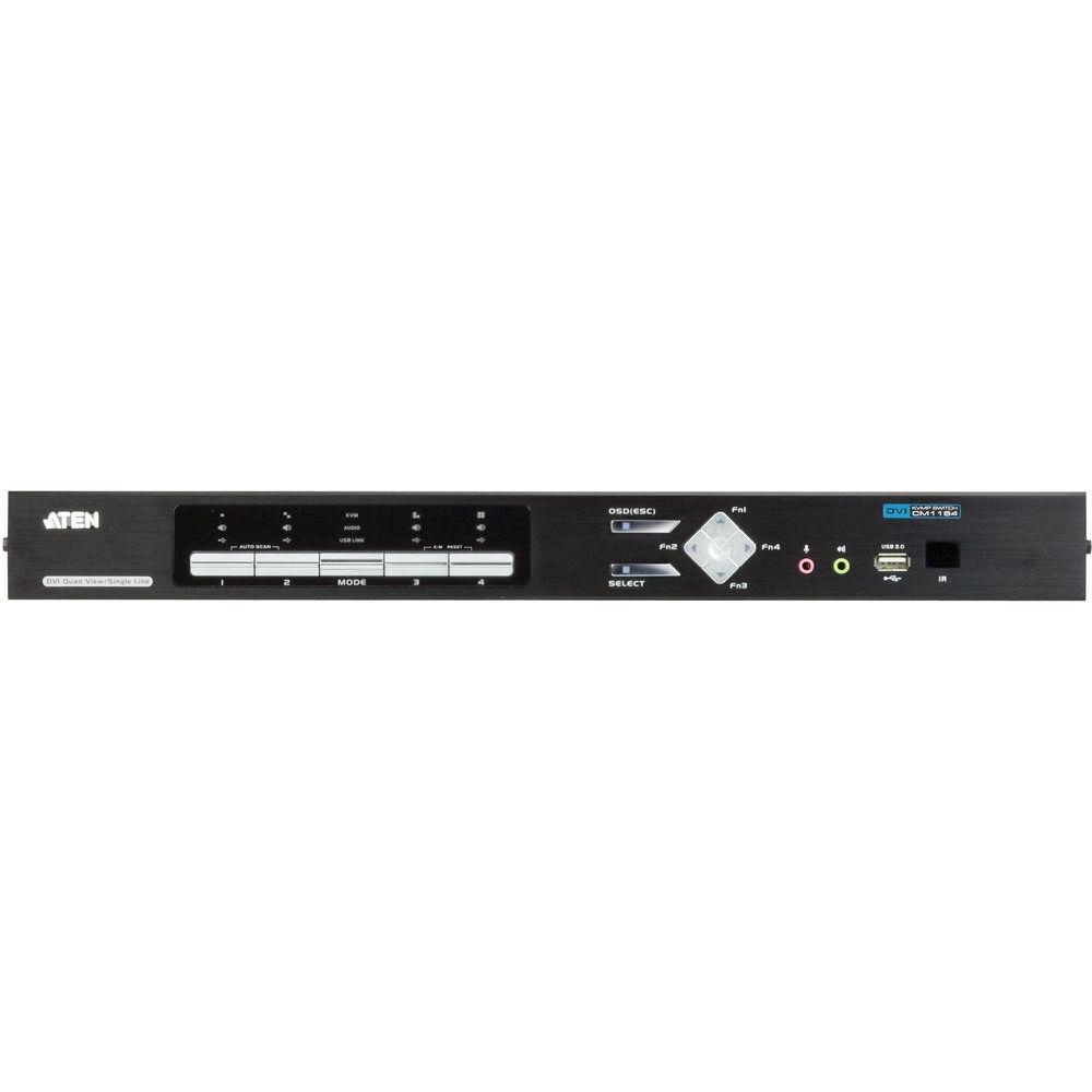 ATEN CM1164 4-port USB DVI-D KVMP Control Center