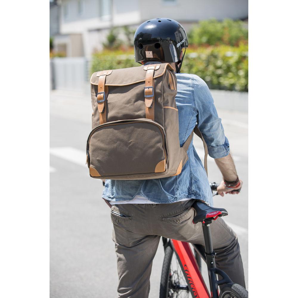 Barber Shop Mop Top Camera Backpack
