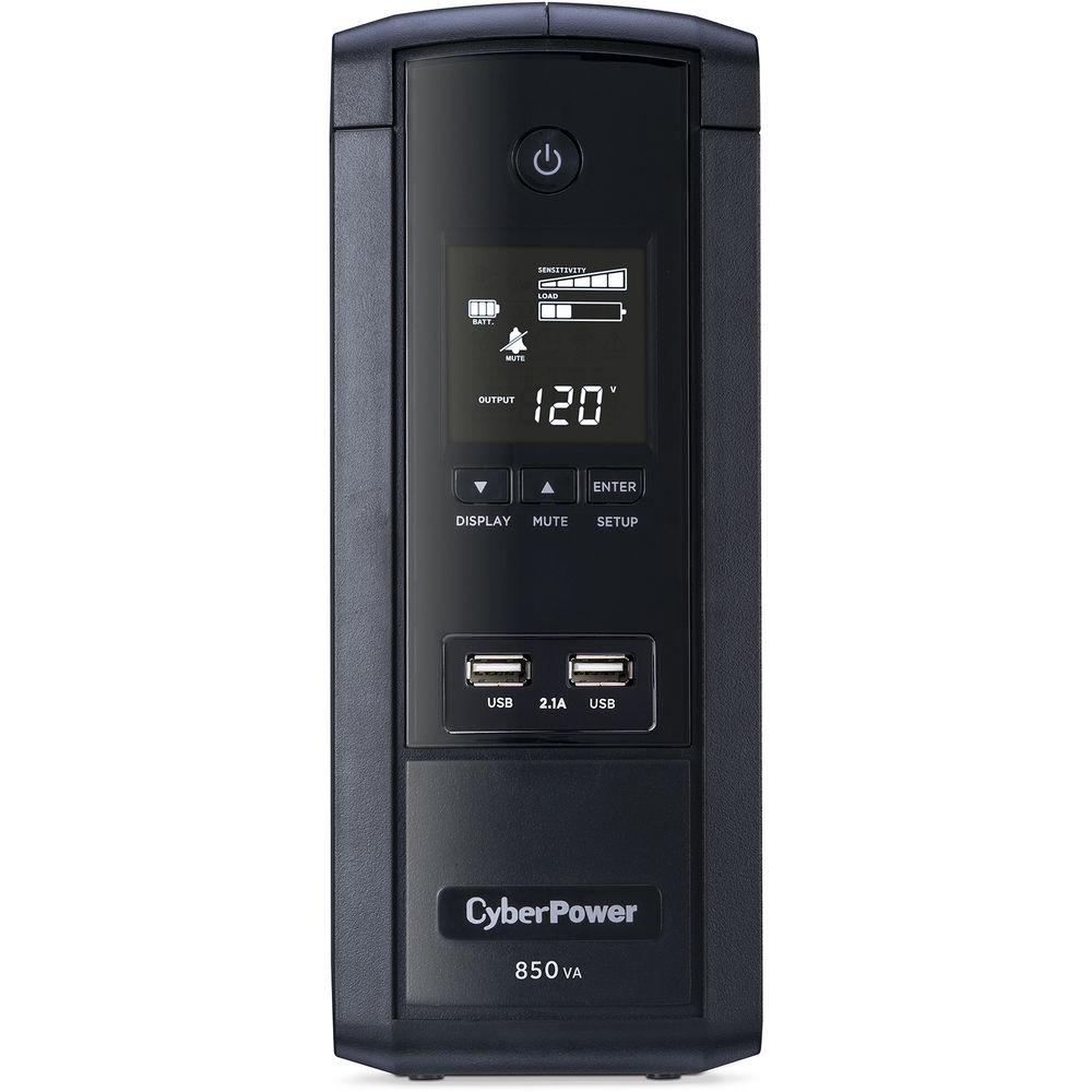 CyberPower BRG850AVRLCD Intelligent LCD Series Uninterruptible Power Supply