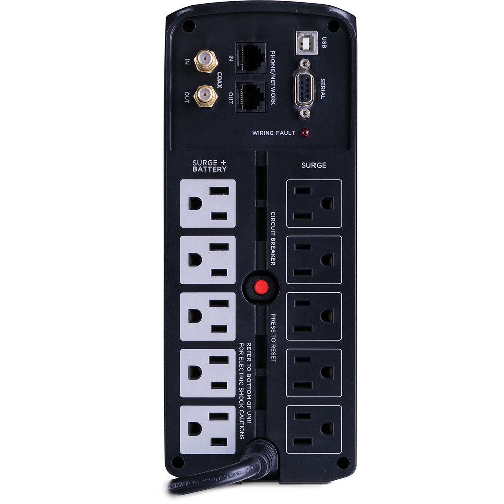 CyberPower BRG850AVRLCD Intelligent LCD Series Uninterruptible Power Supply