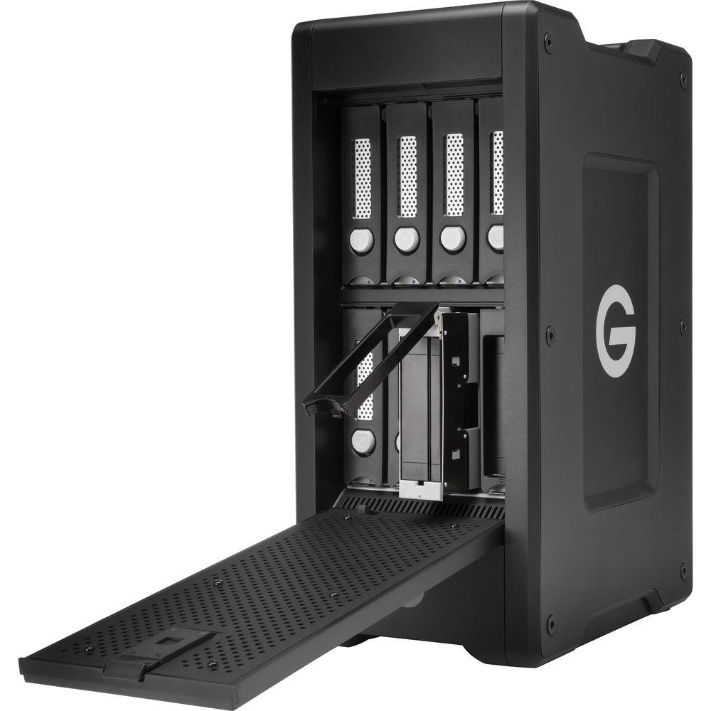 G-Technology G-SPEED Shuttle XL 18TB 8-Bay Thunderbolt 2 RAID Array with Two ev Bay Adapters