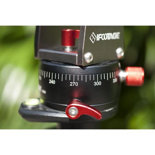iFootage Panoramic Rotation Head for Wildbull T Series Tripod, Minicrane M1 II, & Minicrane M5