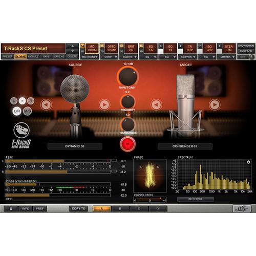 IK Multimedia T-RackS Mic Room - Microphone Emulation Software