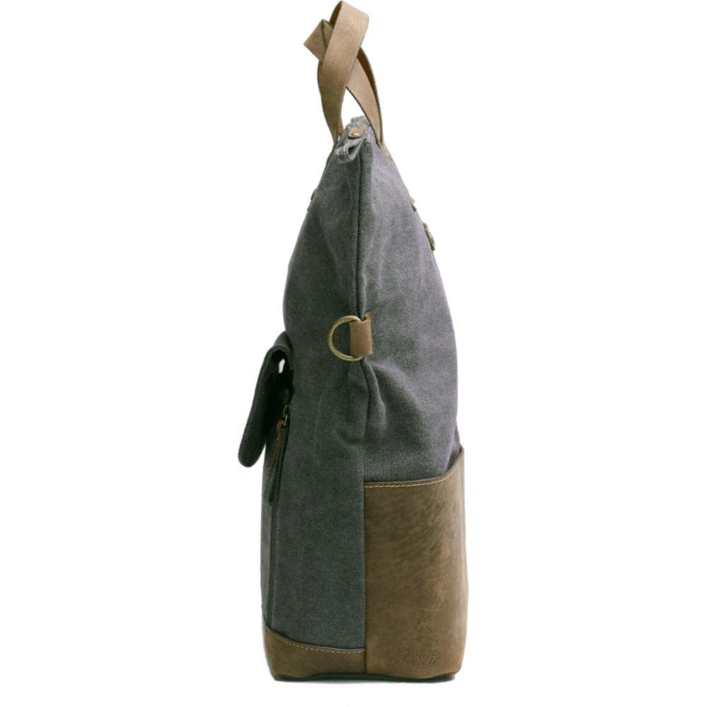 Kelly Moore Bag Collins Canvas & Leather Shoulder Bag with Removable Insert