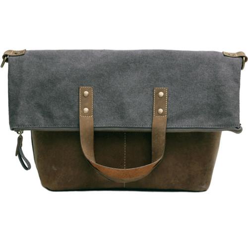 Kelly Moore Bag Collins Canvas & Leather Shoulder Bag with Removable Insert
