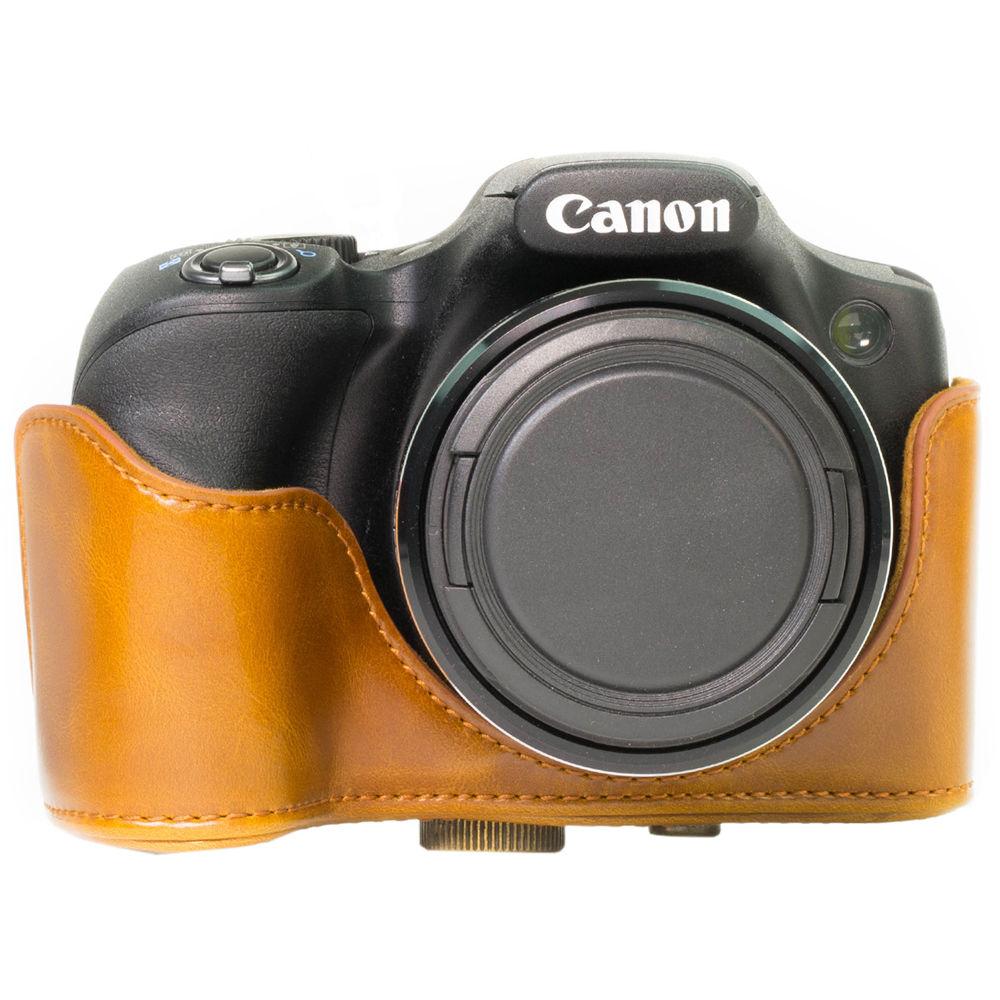 MegaGear Ever Ready  Leather Camera Case for Canon Powershot SX540 HS or SX530 HS