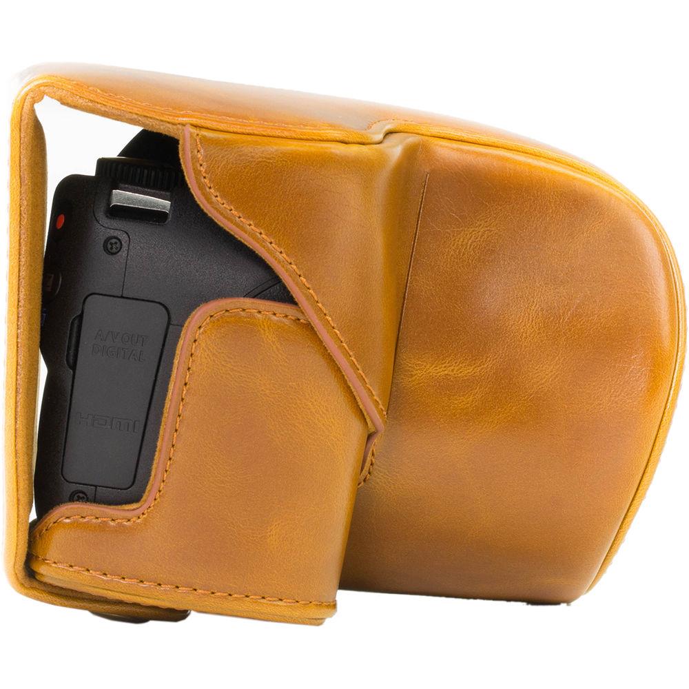 MegaGear Ever Ready  Leather Camera Case for Canon Powershot SX540 HS or SX530 HS