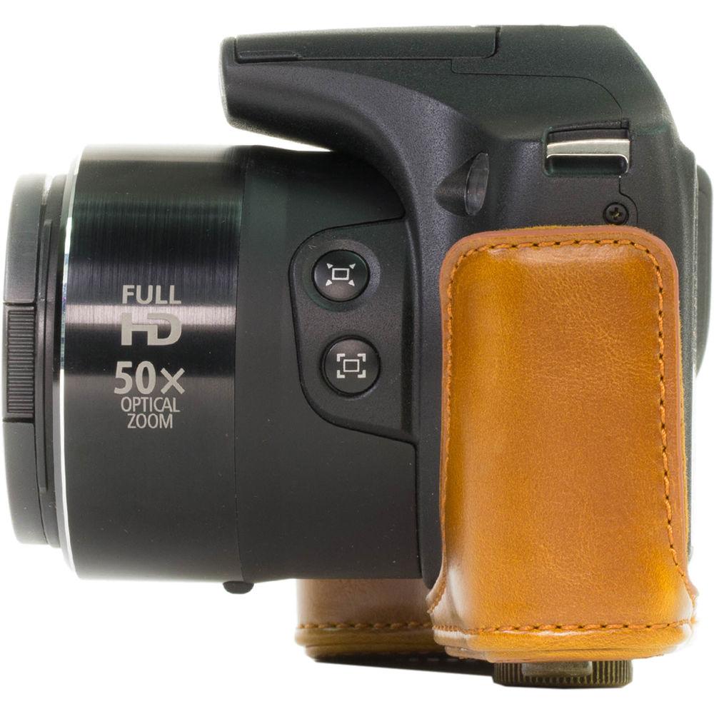 MegaGear Ever Ready  Leather Camera Case for Canon Powershot SX540 HS or SX530 HS