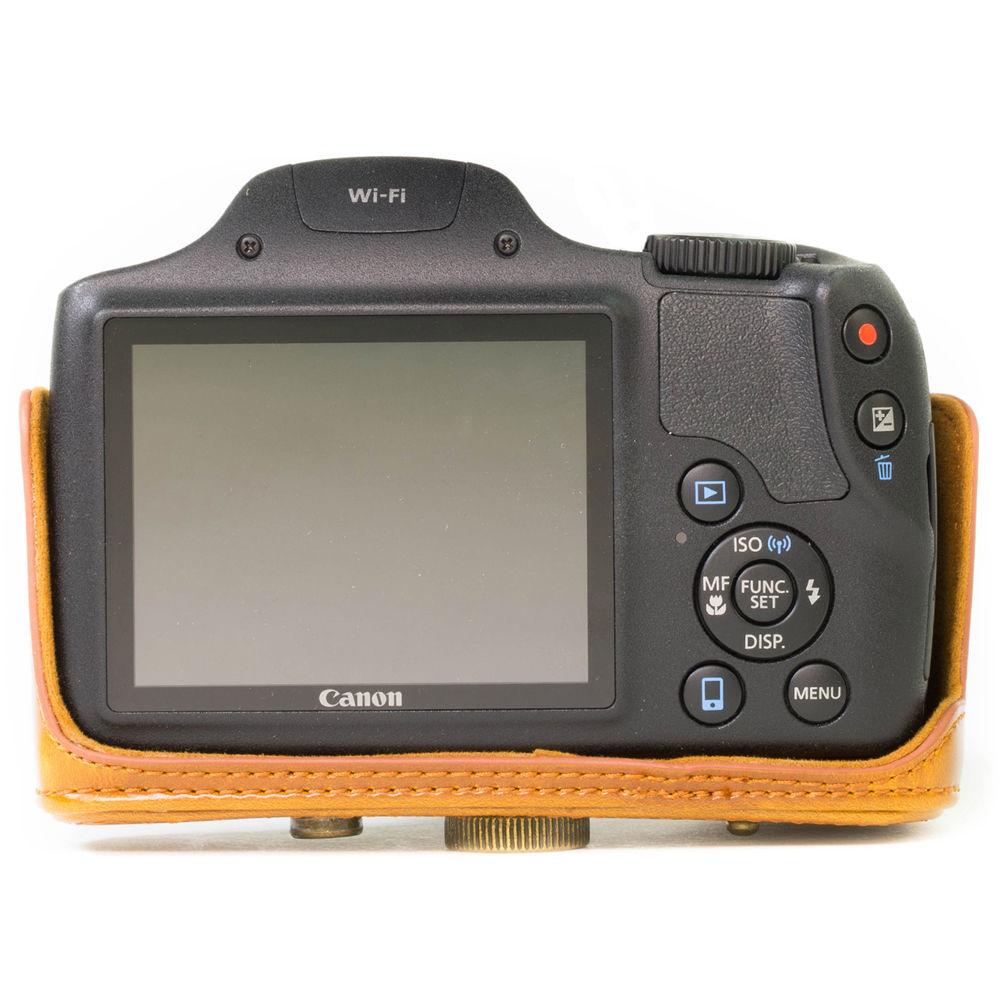 MegaGear Ever Ready  Leather Camera Case for Canon Powershot SX540 HS or SX530 HS